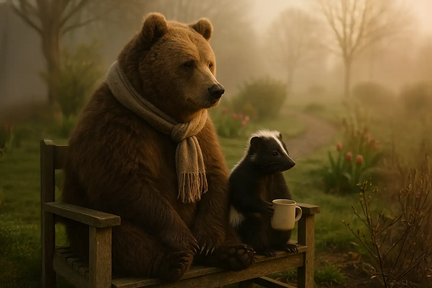 Mozarts Spaziergang in den Morgen