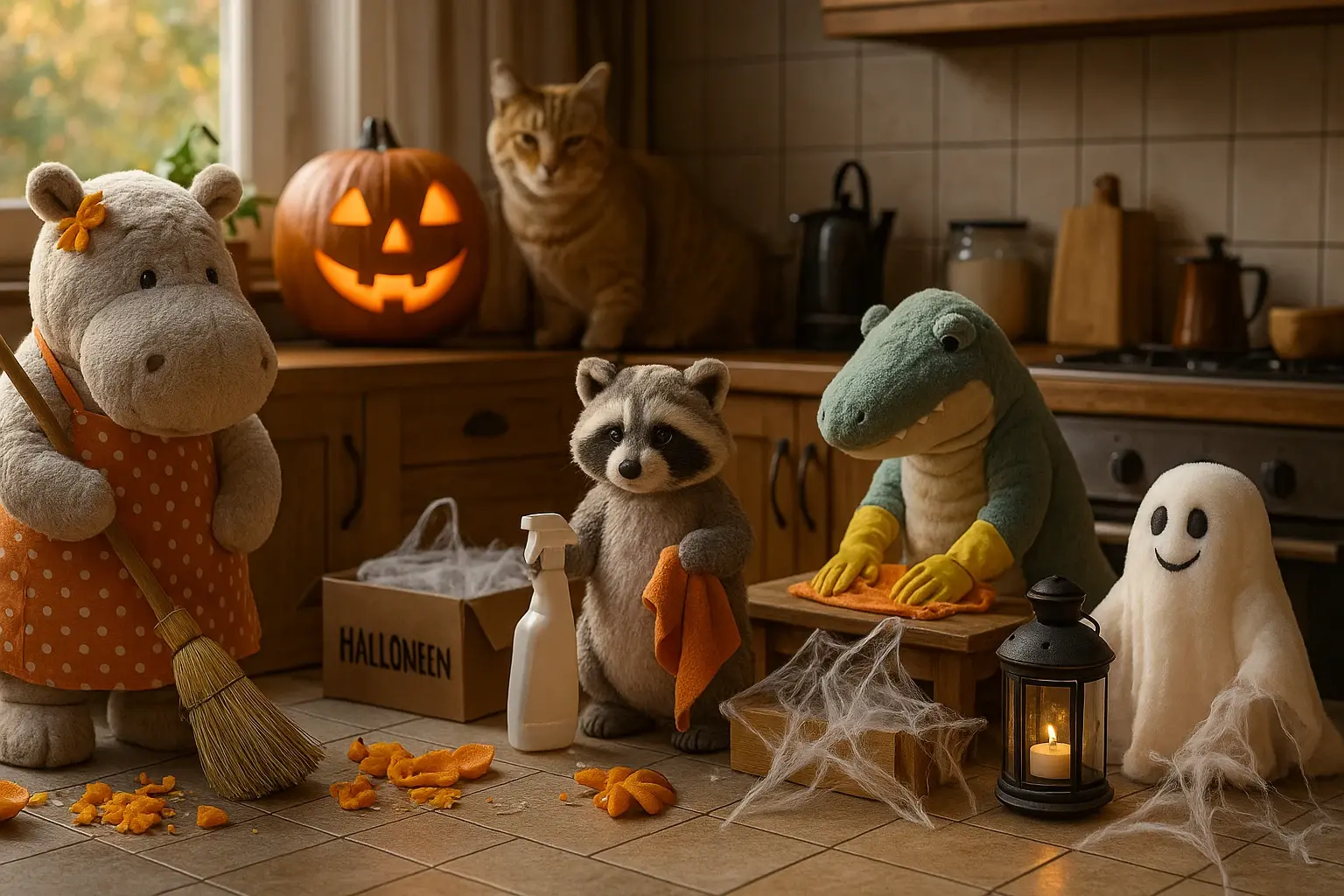 Nach dem Spuk – Ordnung, Orange & ein Hauch von Schnee