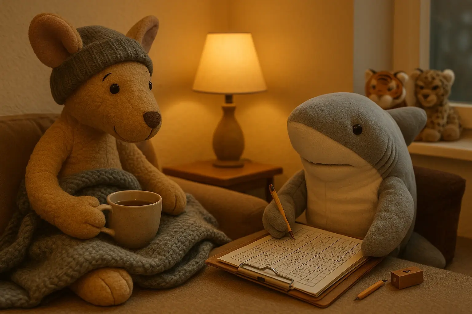 Samstag der kleinen Kästchen – Logik beim Lampenkegel