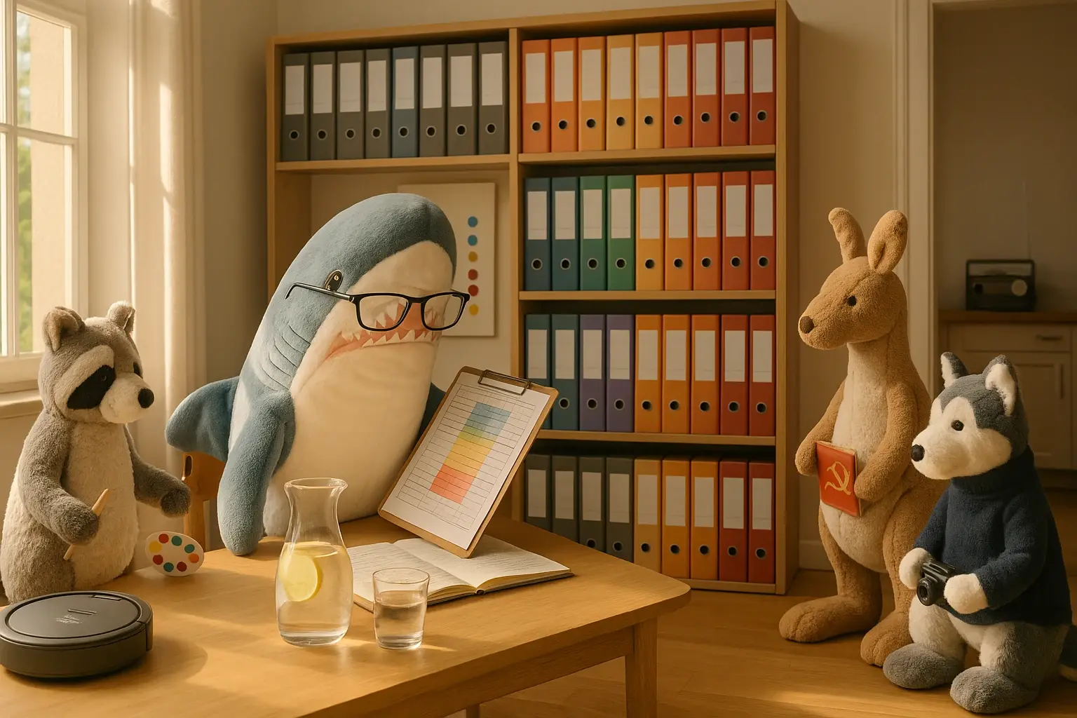 Der Hai und die Aktenordner-Odyssee