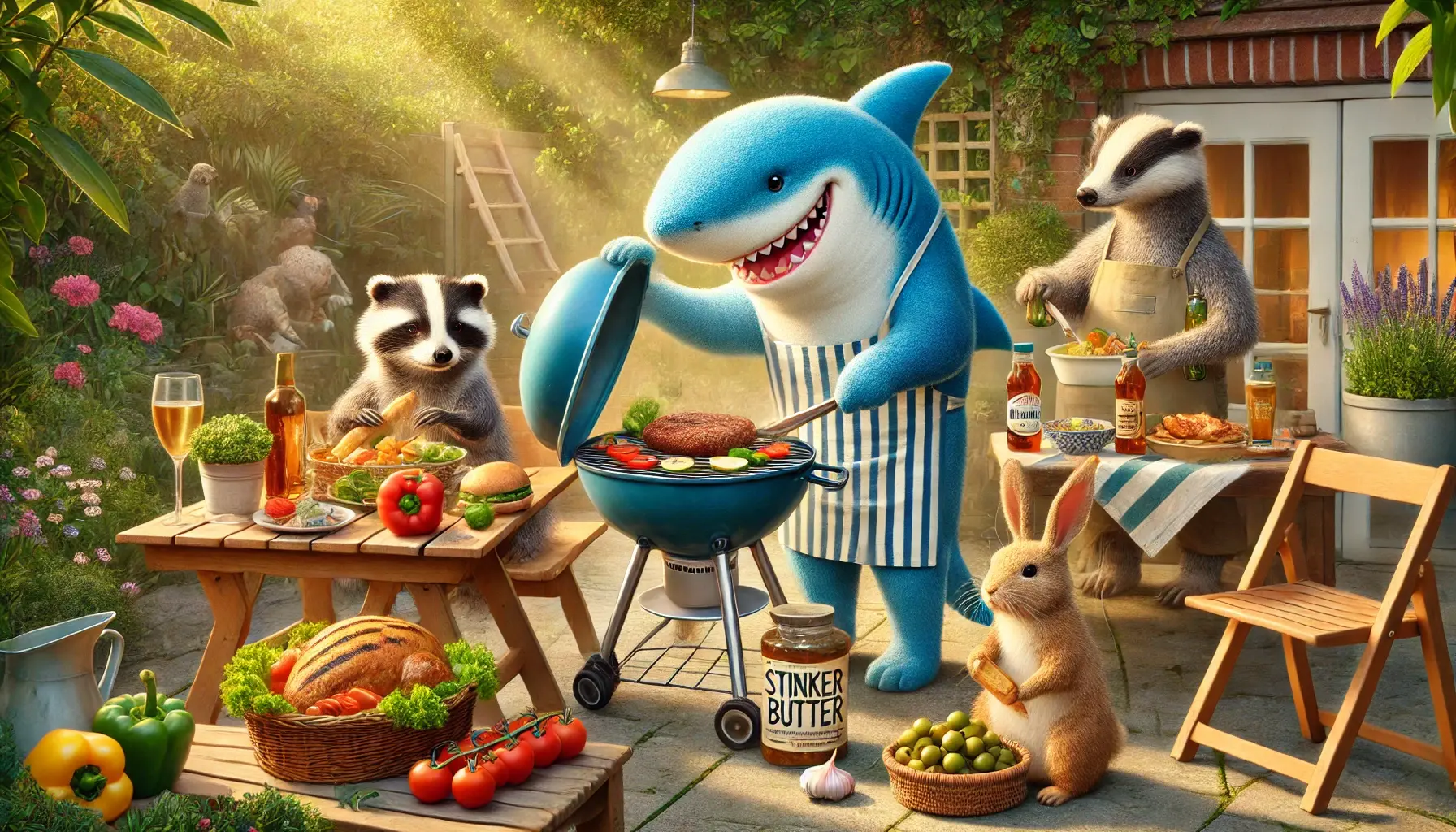 Samstag mit Steaks und Sonnenschein