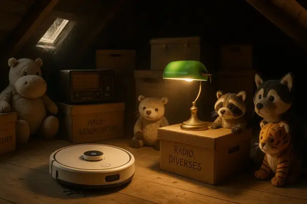 Elise entdeckt den Dachboden