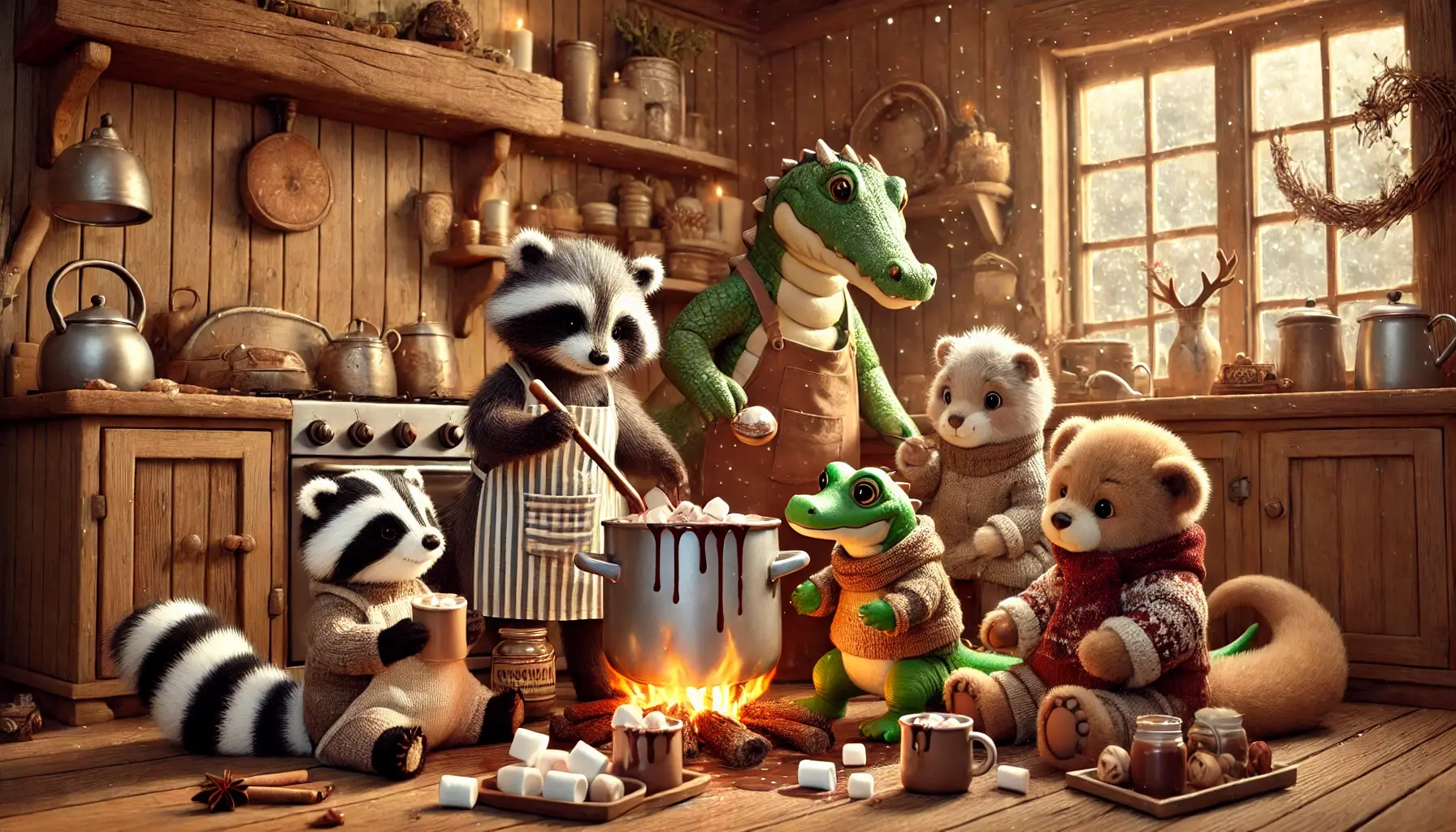 Heiße Schokolade für alle!