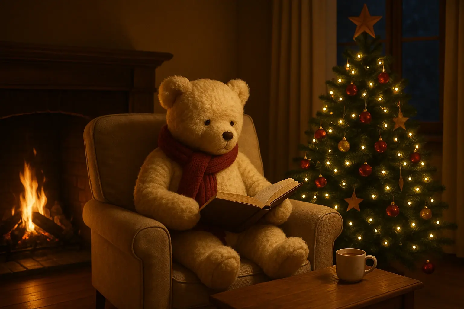 Mozart im Sessel und das leise Weihnachtsdenken