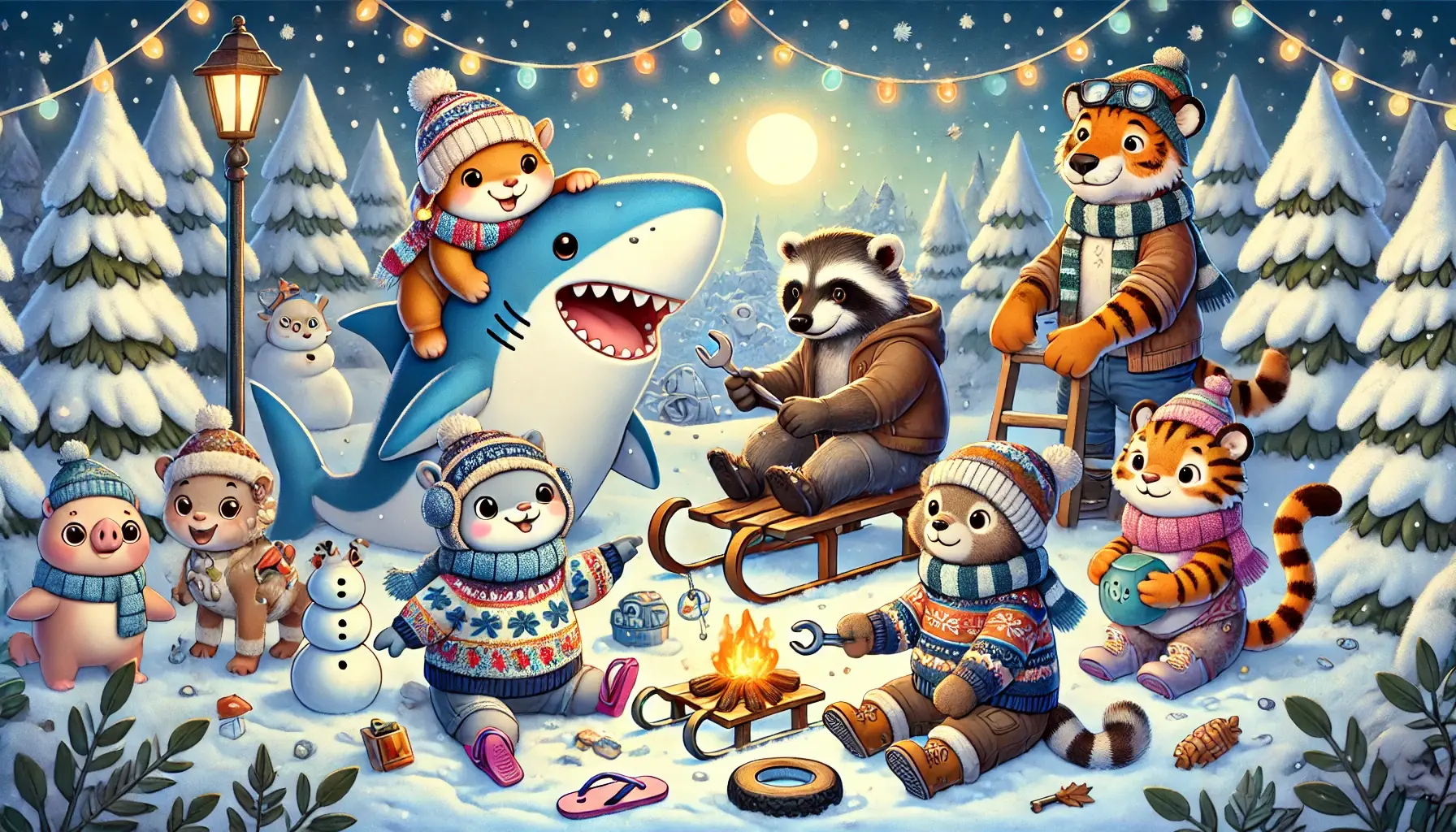 Der Ausflug ins Winterwunderland