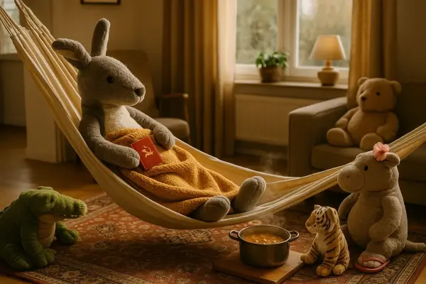 Känguru und der graue Samstag – Von Hängematten, Gulaschresten und Novemberlaune