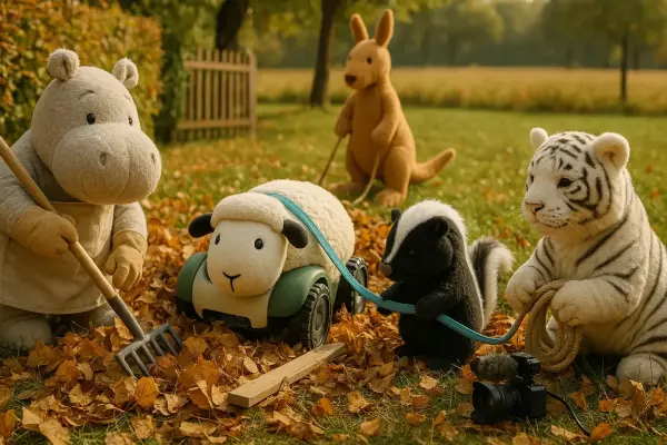 Freitag mit Harken und Herzen