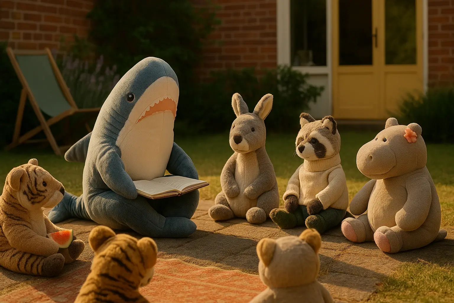 Der Hai erzählt – Ein Jahr im Garten