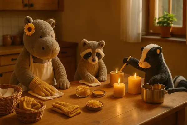 Der Duft nach Holz und Wachs – Goldglanz im Haus