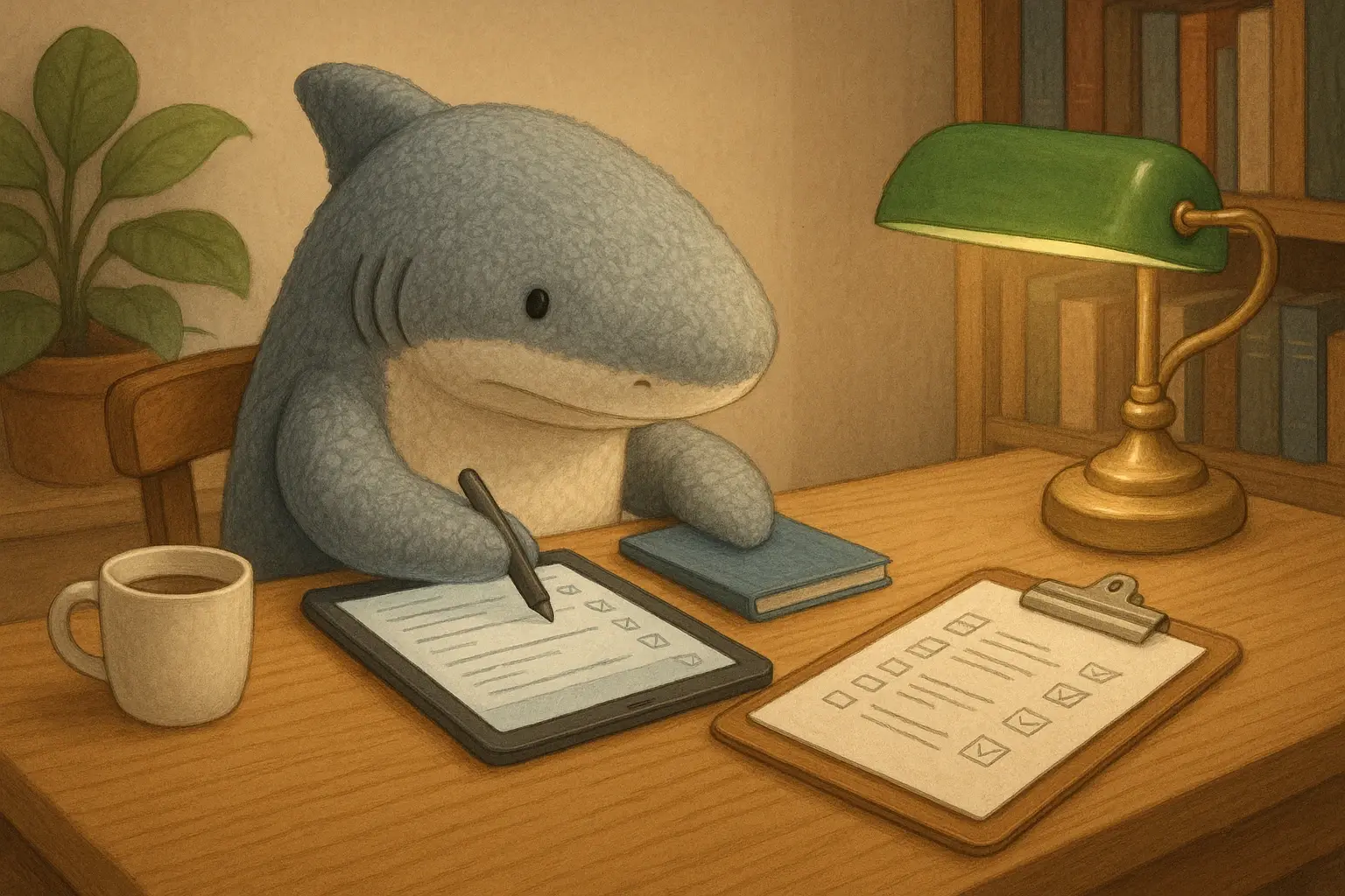 Der Hai und die passende Ordnung