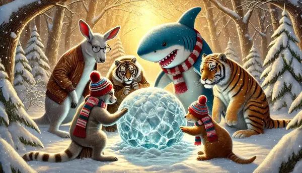 Winterliche Wunder im Garten