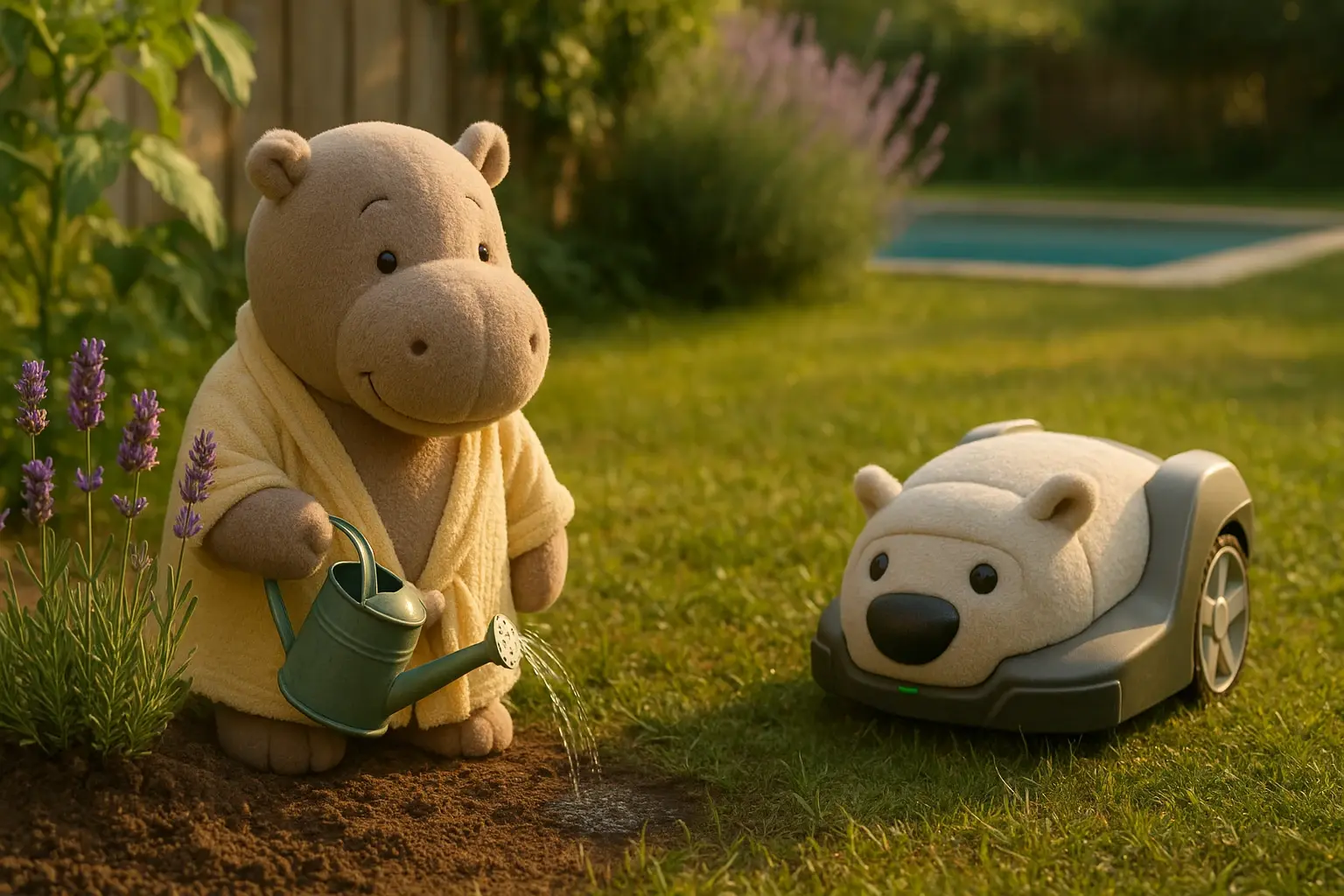 Uschis stiller Gartentag