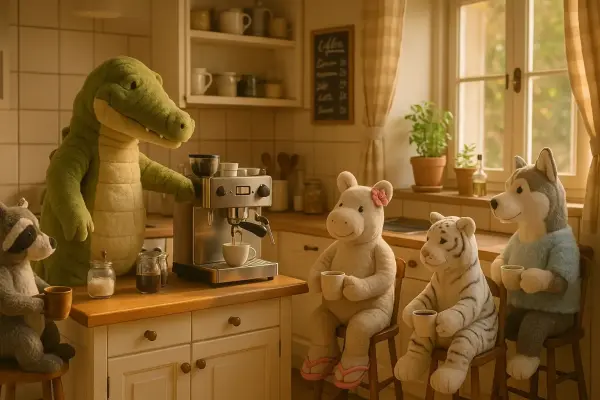 Kroko und die Kaffeemagie