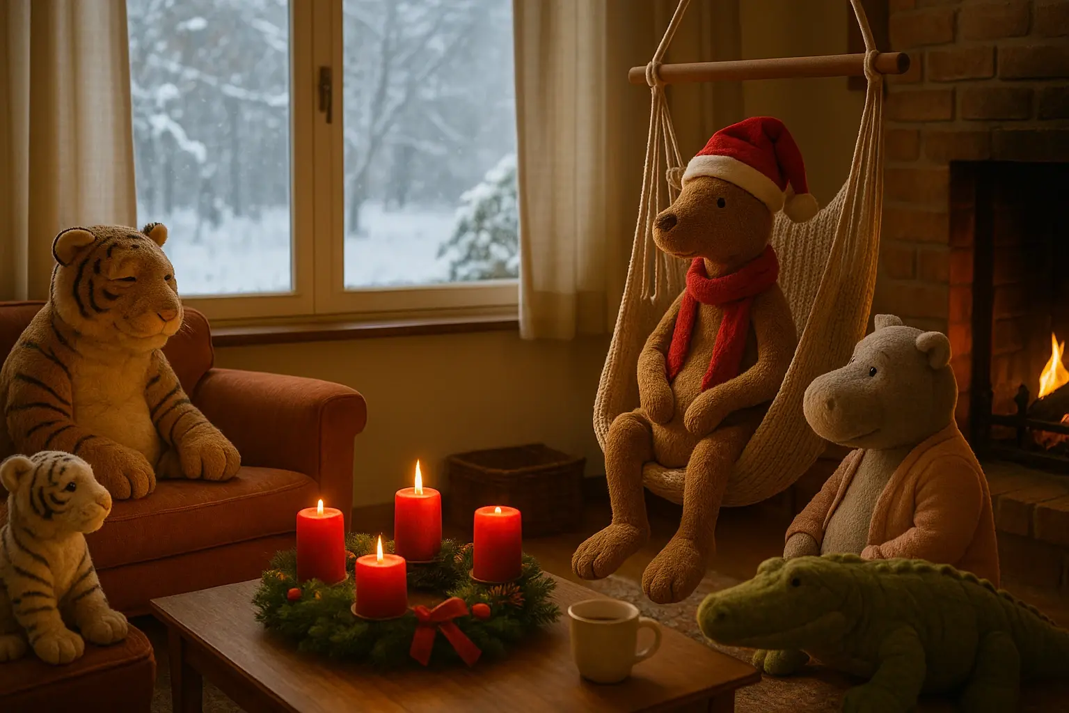 Das Känguru und die weiße Weihnacht