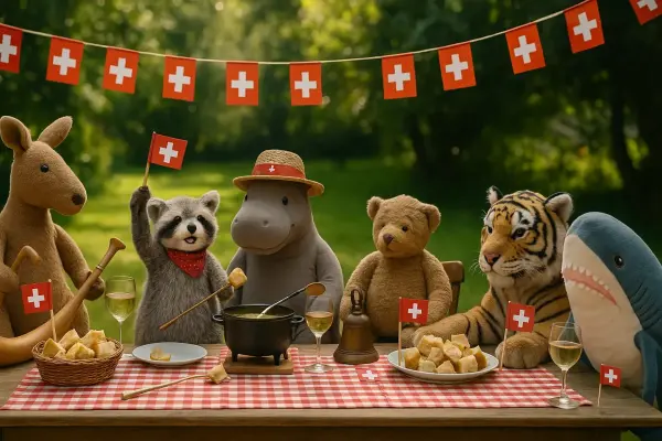 Der 1. August bei den Tieren