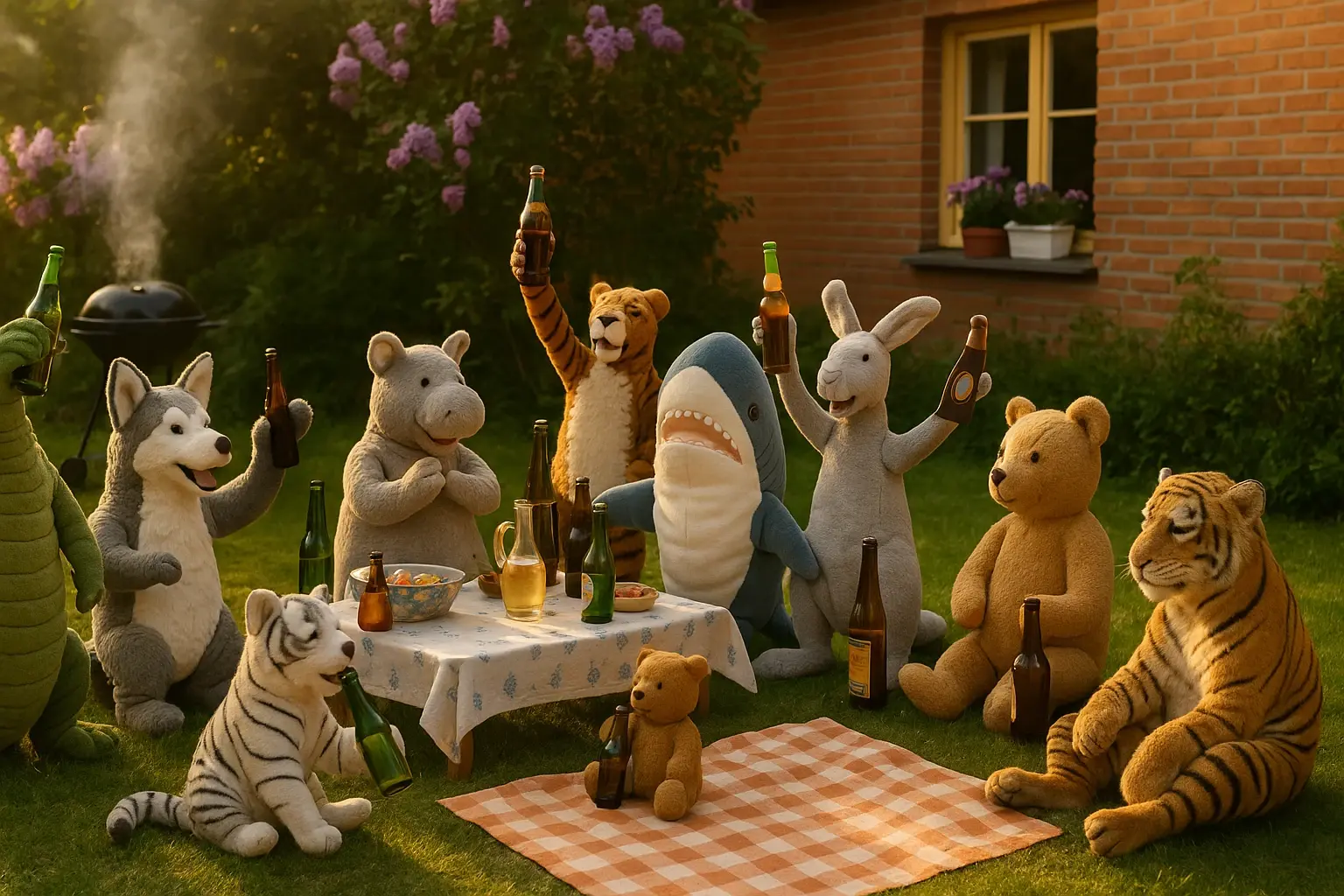 Himmelfahrt im Garten