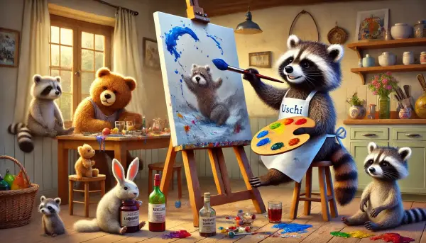 Waschbärs große Inspiration