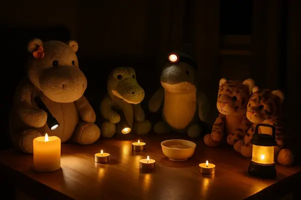 Die Taschenlampennacht – Flüstern, Funzeln, Freundeschauer