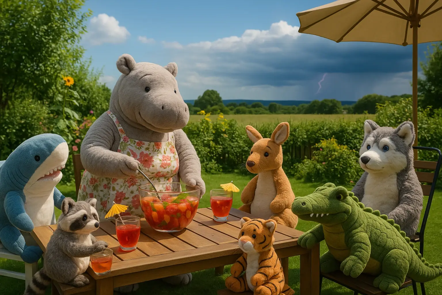 Sommerbowle & Sommerblitze