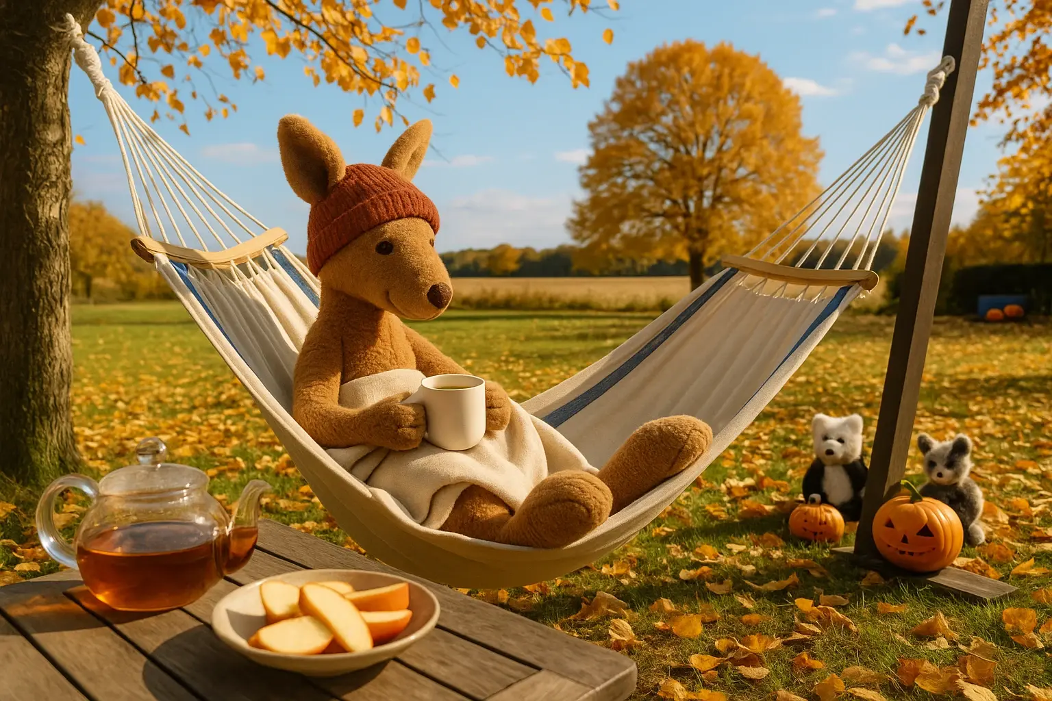 Zwischenhoch im Hängemattenton