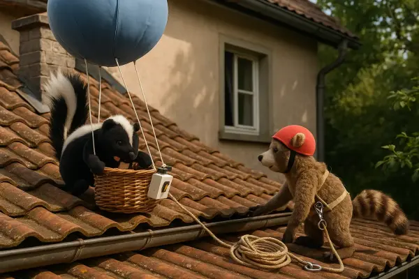 Stinkerle fliegt zu hoch