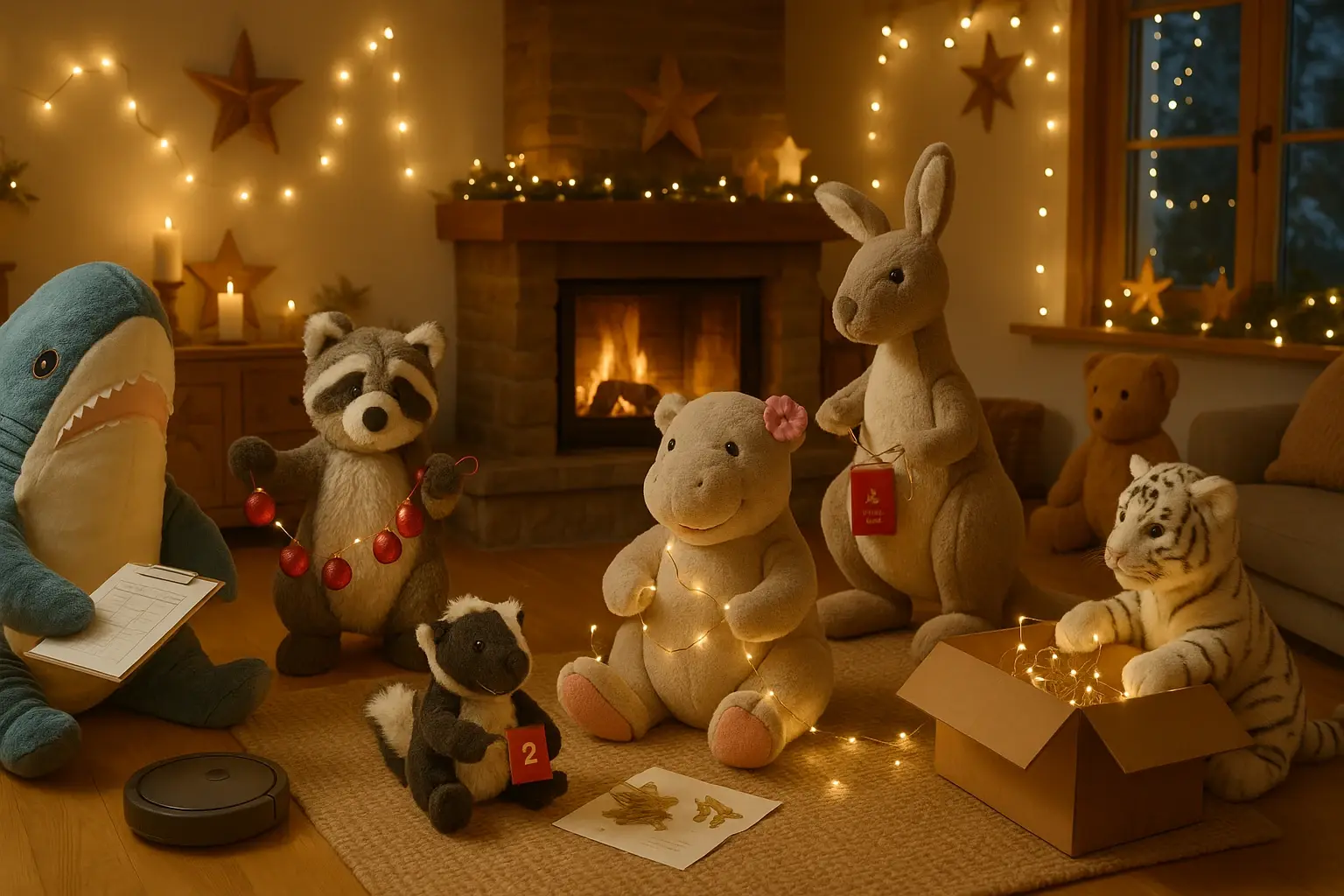 Türchen Zwei und das Haus im Lichterkleid