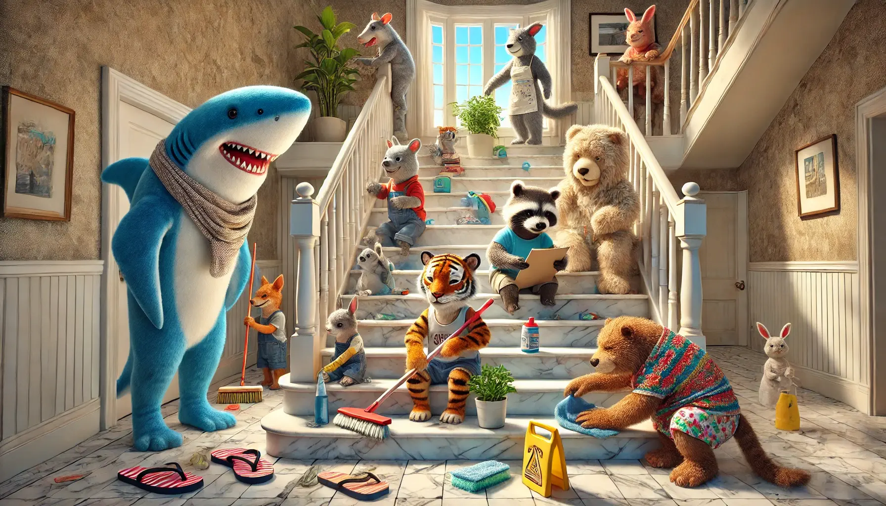 Die große Treppenhaus-Mission