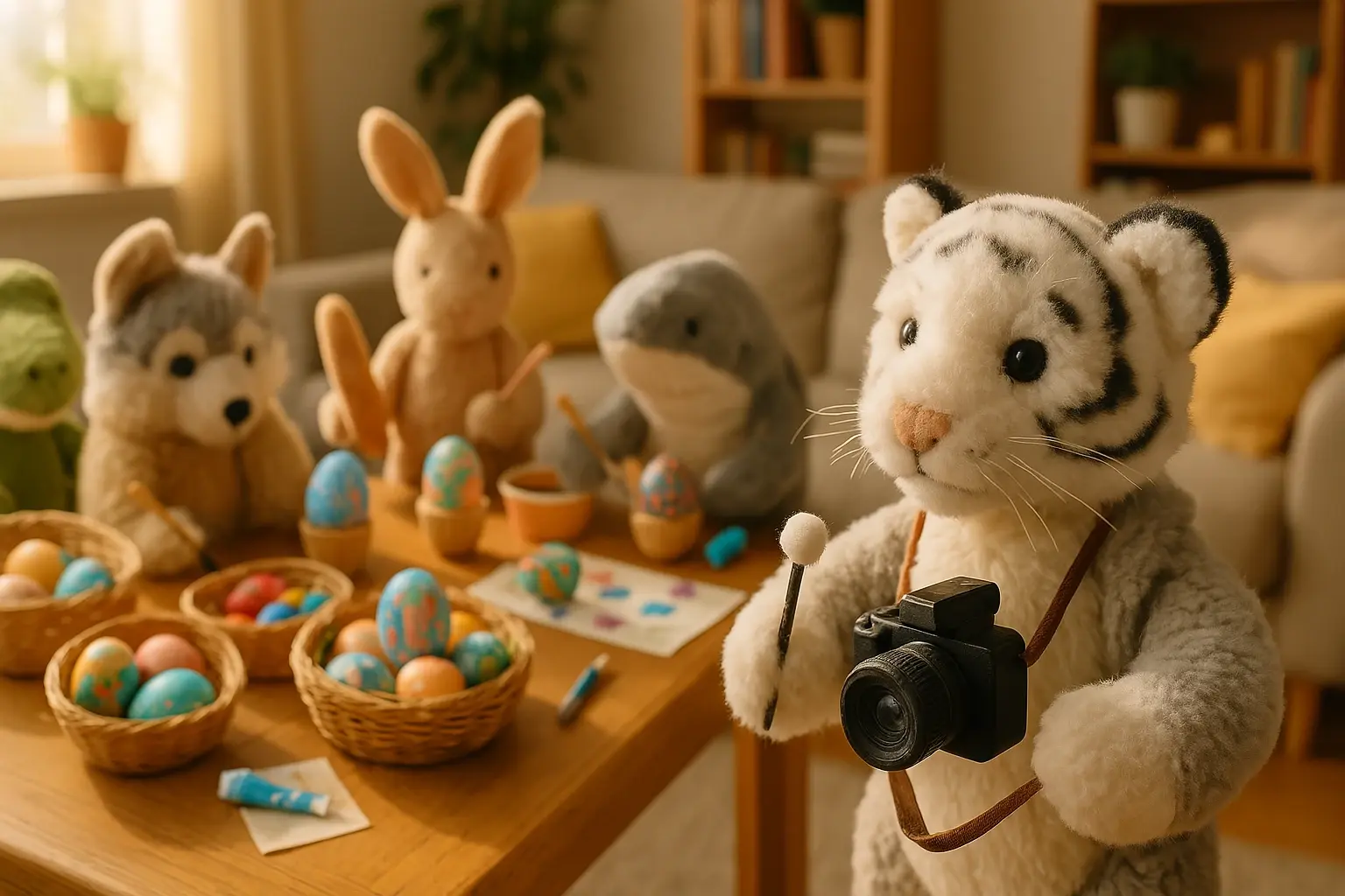 Tigerlein wird zum Osterreporter