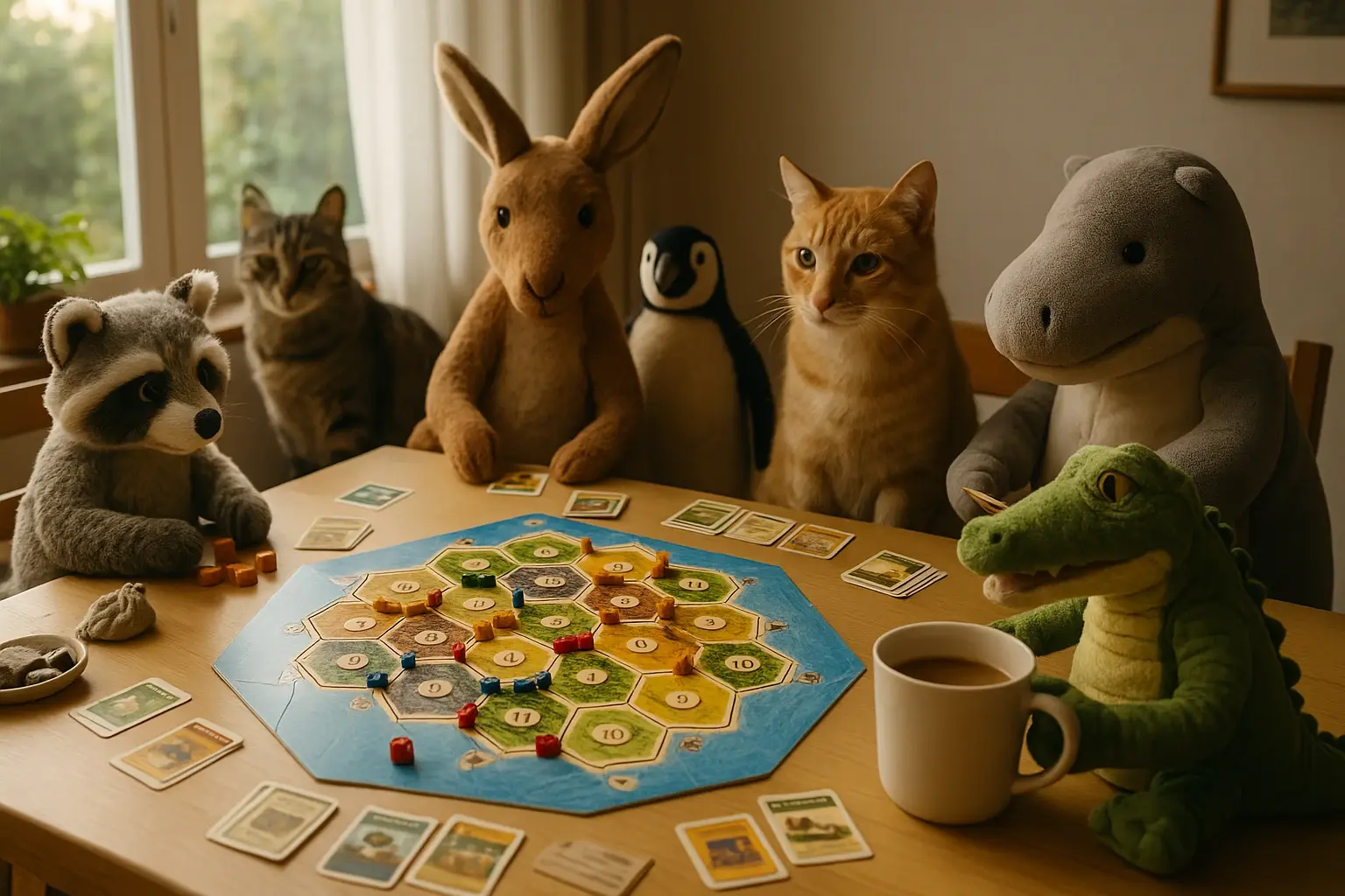 Brettspiel mit Aussicht