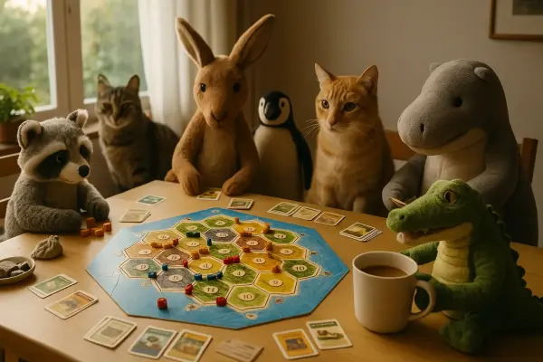 Brettspiel mit Aussicht