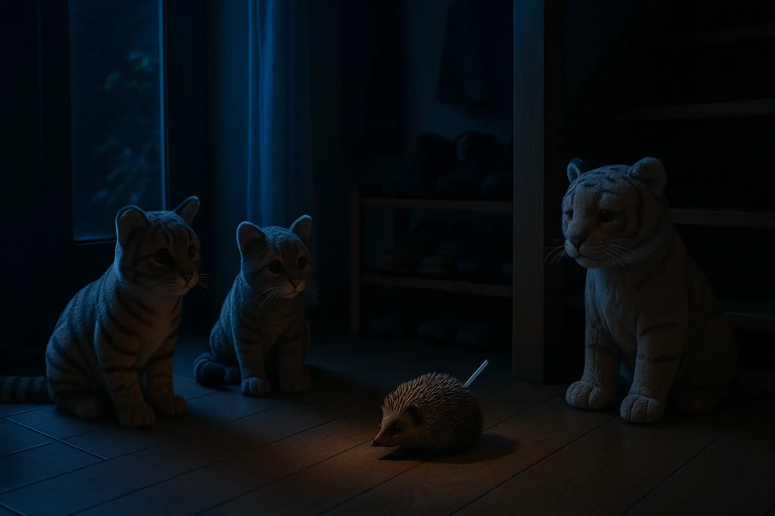 Odin und die nächtlichen Pfoten