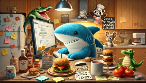 Der Hai entdeckt das Internet