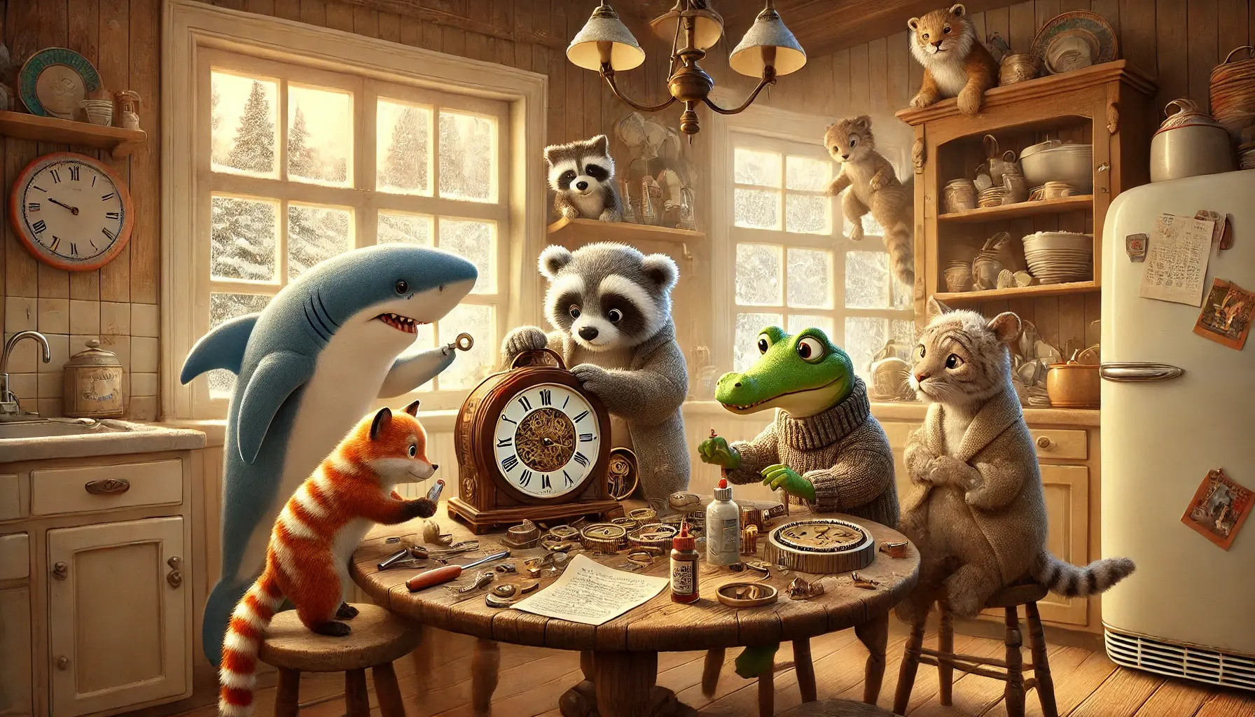 Die kaputte Küchenuhr