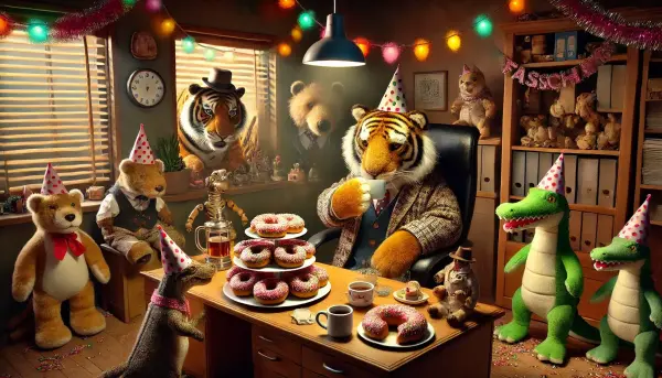 Die geheime Party im Büro