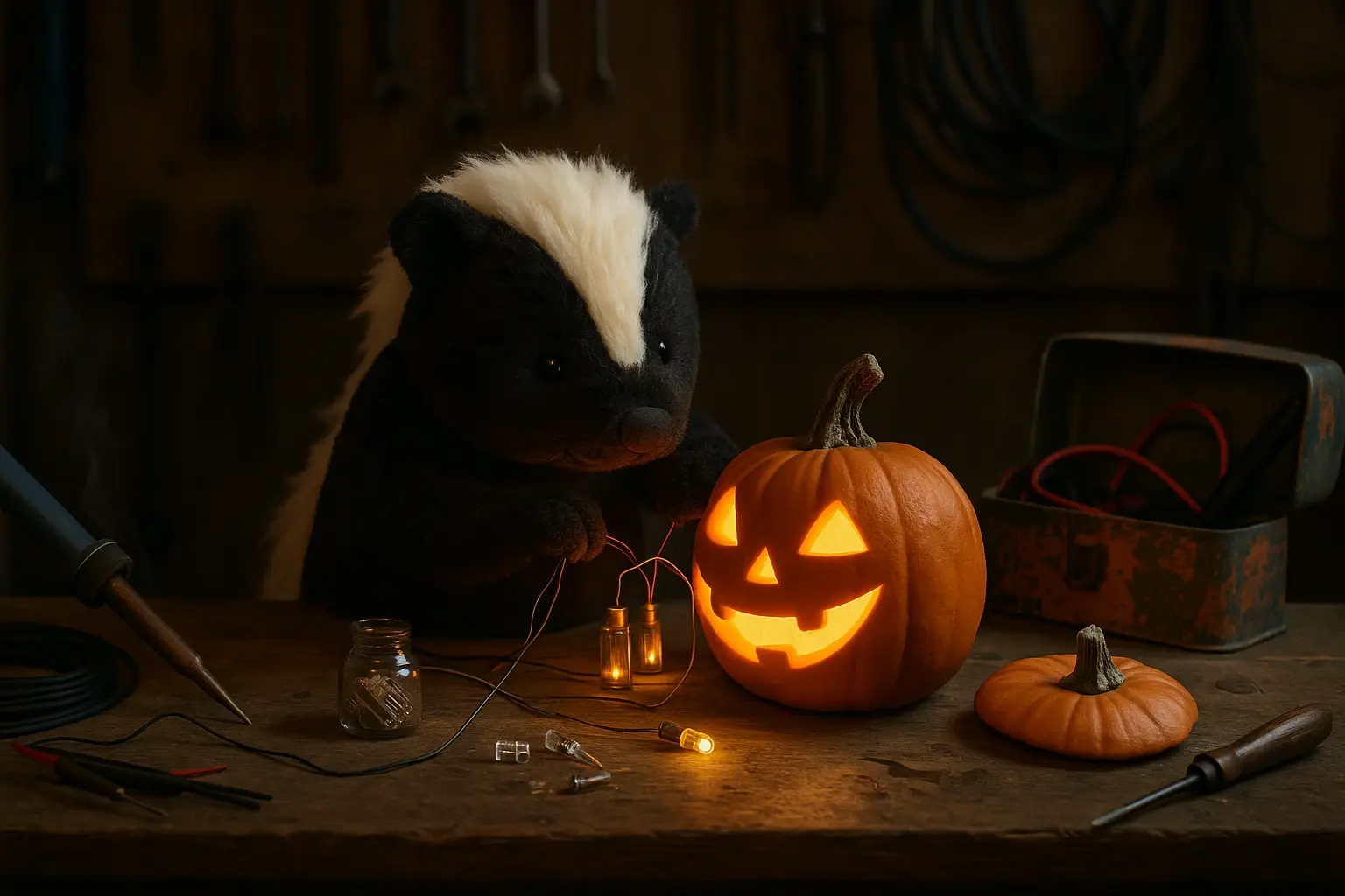 Stinkerle und das Kürbislicht