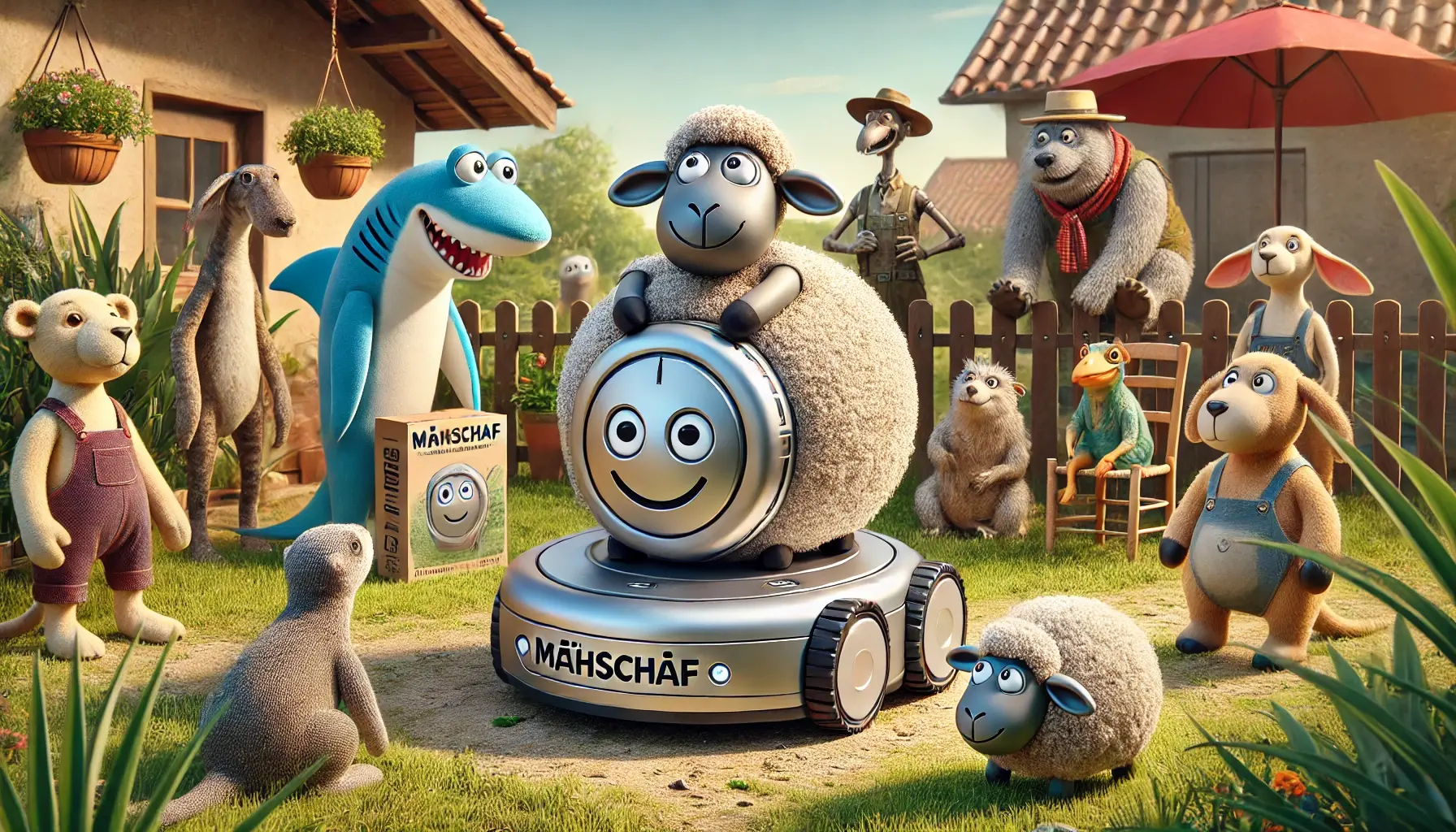 Das Mähschaf und der widerspenstige Draht