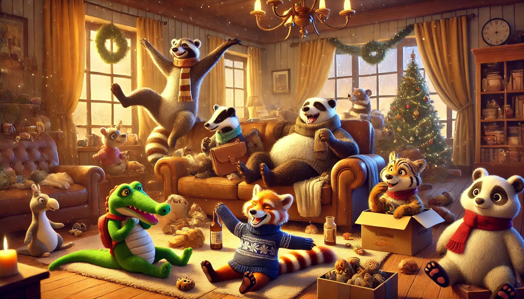 Ein Tag allein zu Haus