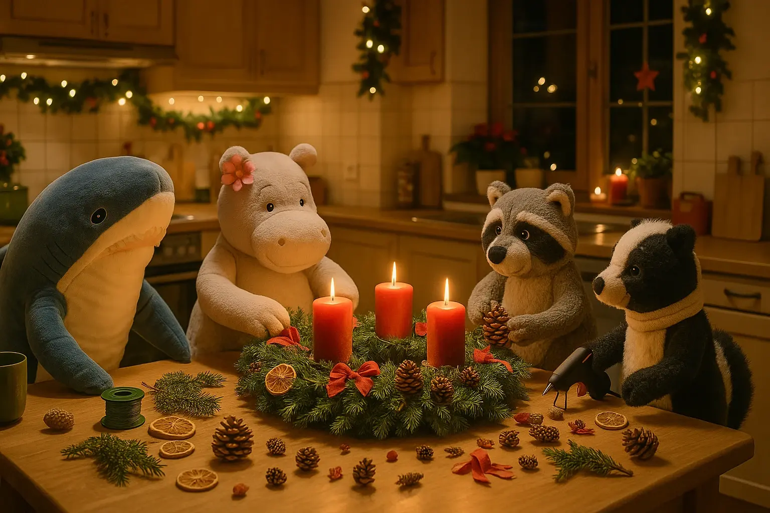 Der Kranz, der noch fehlte