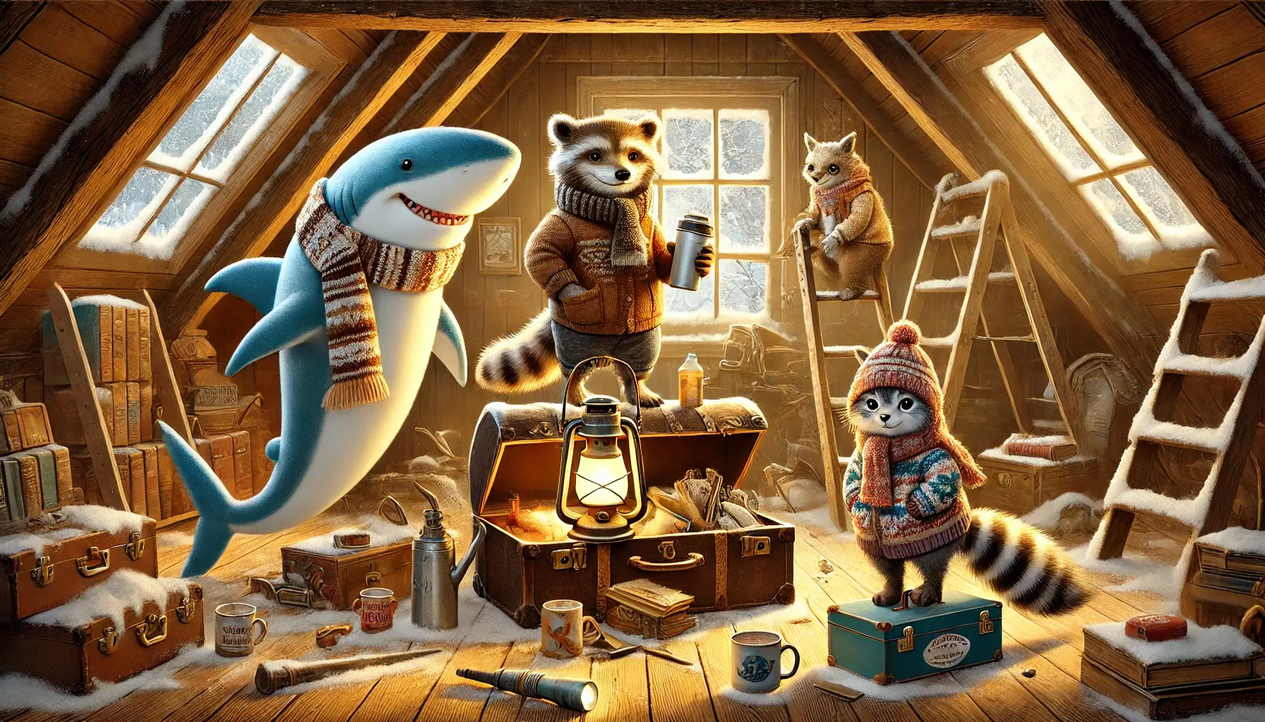 Das frostige Abenteuer auf dem Dachboden