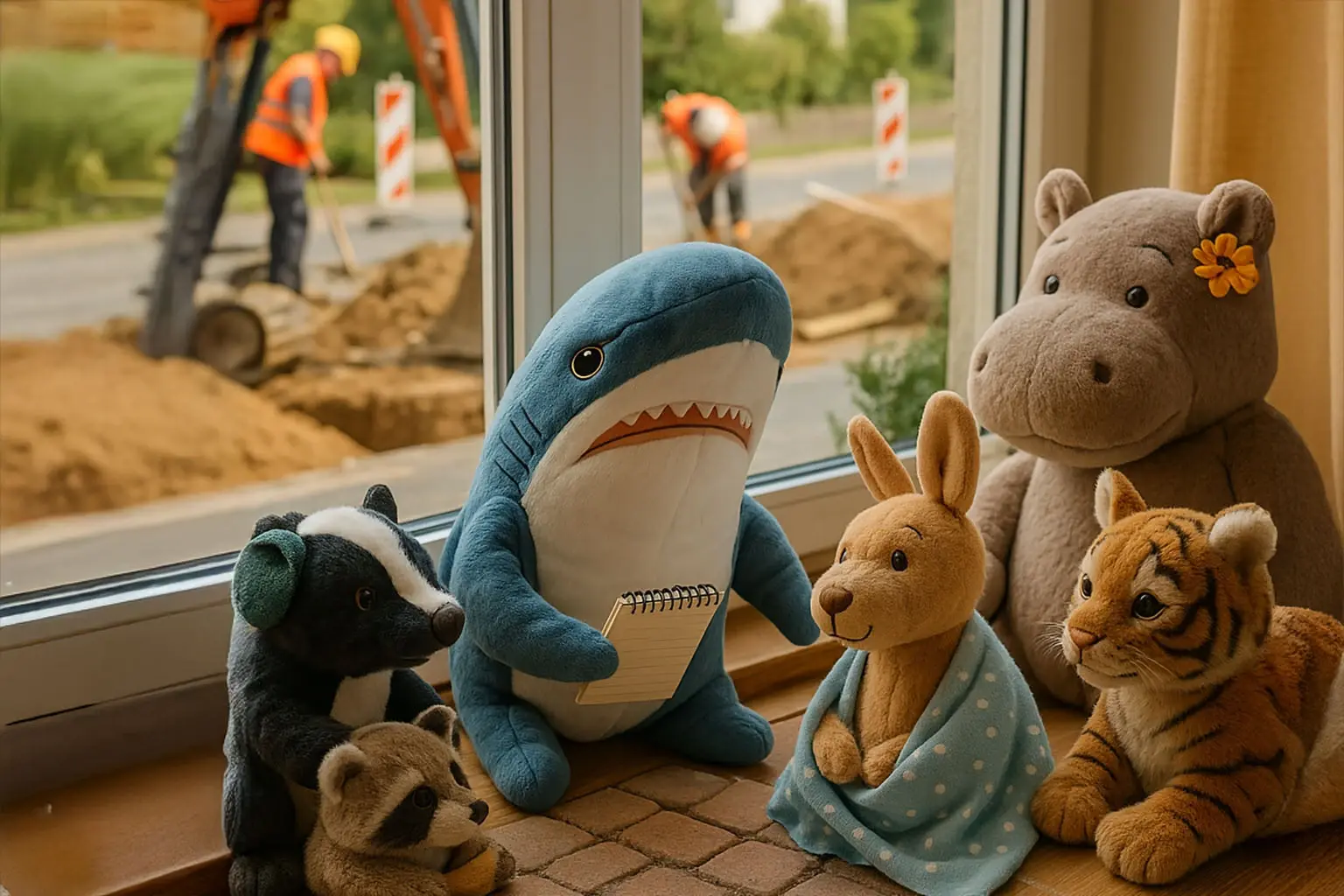 Glasfaser, Grollen und große Maschinen