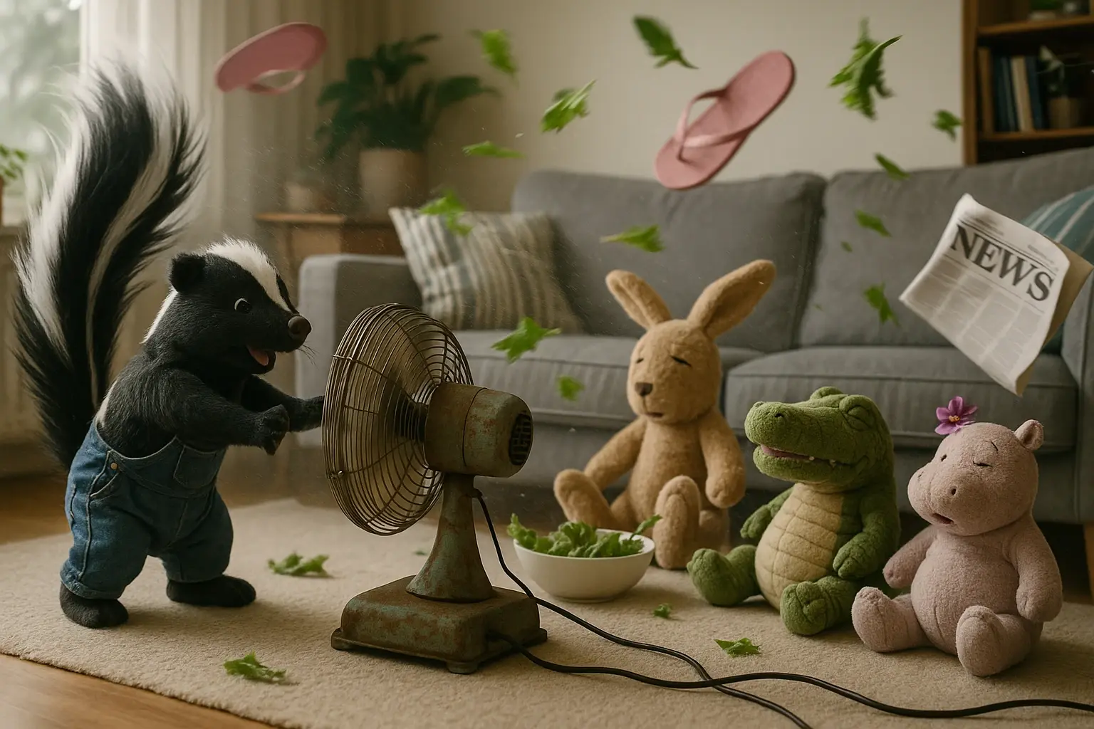 Stinkerle und der große Ventilator