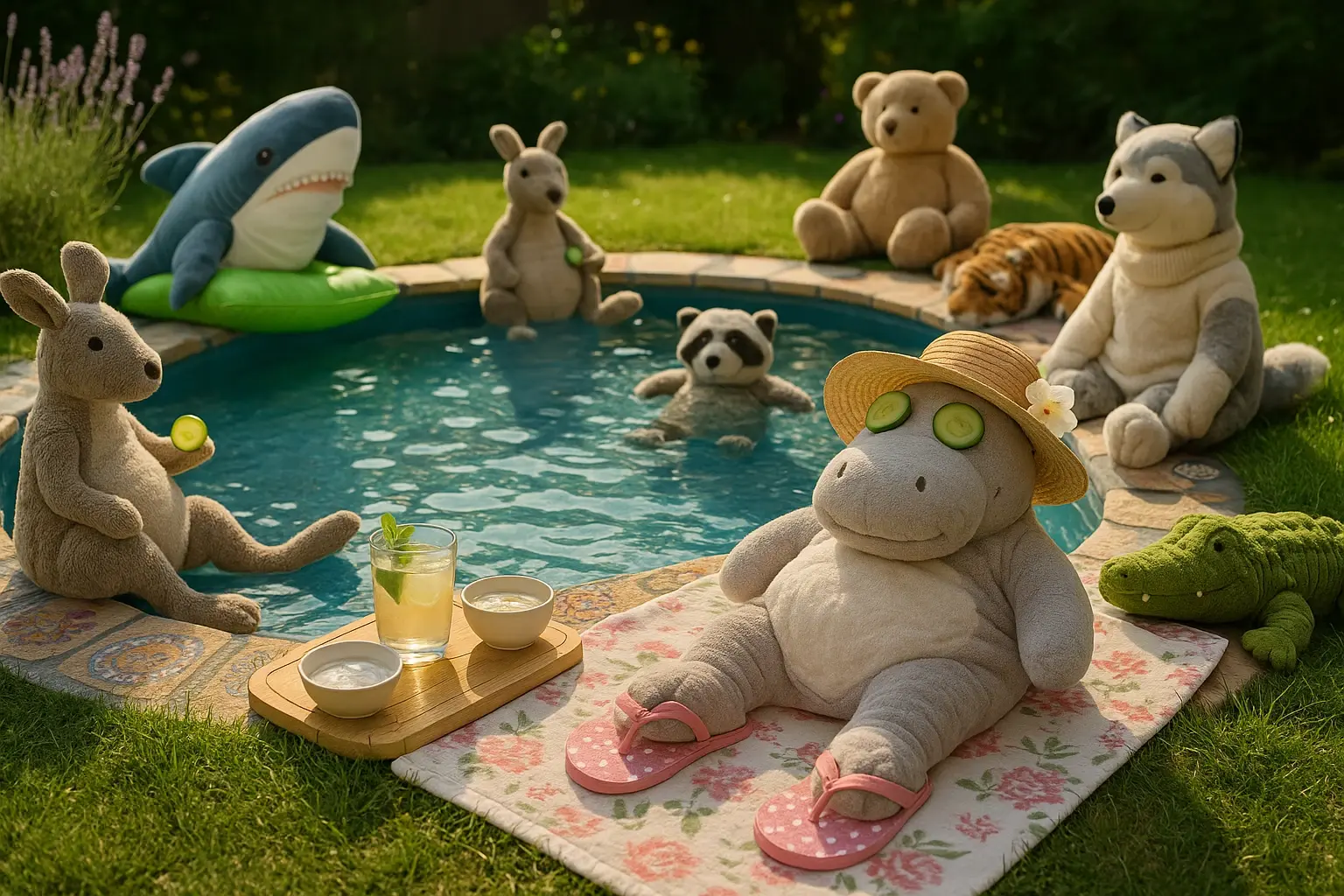 Pfotencreme und Poolperlen