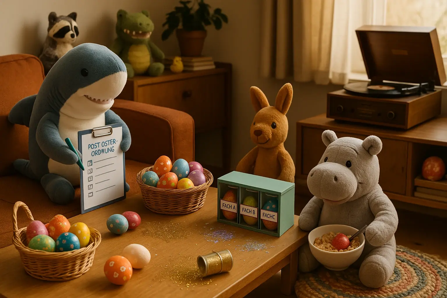 Der Hai räumt auf – mit preußischer Präzision