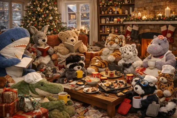 Der erste Weihnachtsfeiertag und das Haus, das langsam atmet