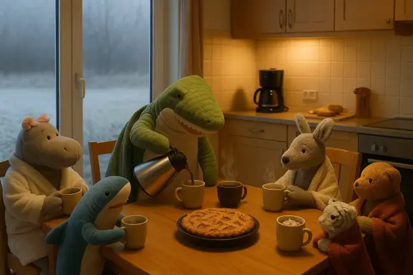 Frostmorgen in der Küche – Montag mit Dampf, Decken und Duft