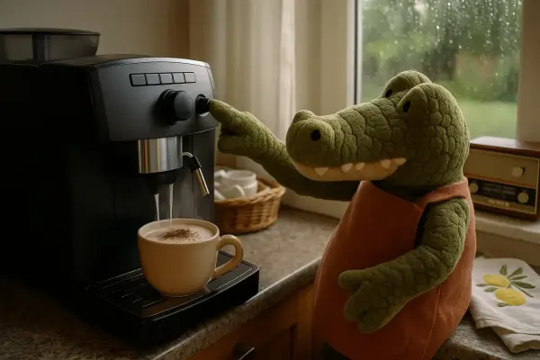 Kroko und der Heißgetränketag