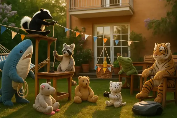 Stinkerle baut einen Getränkeaufzug