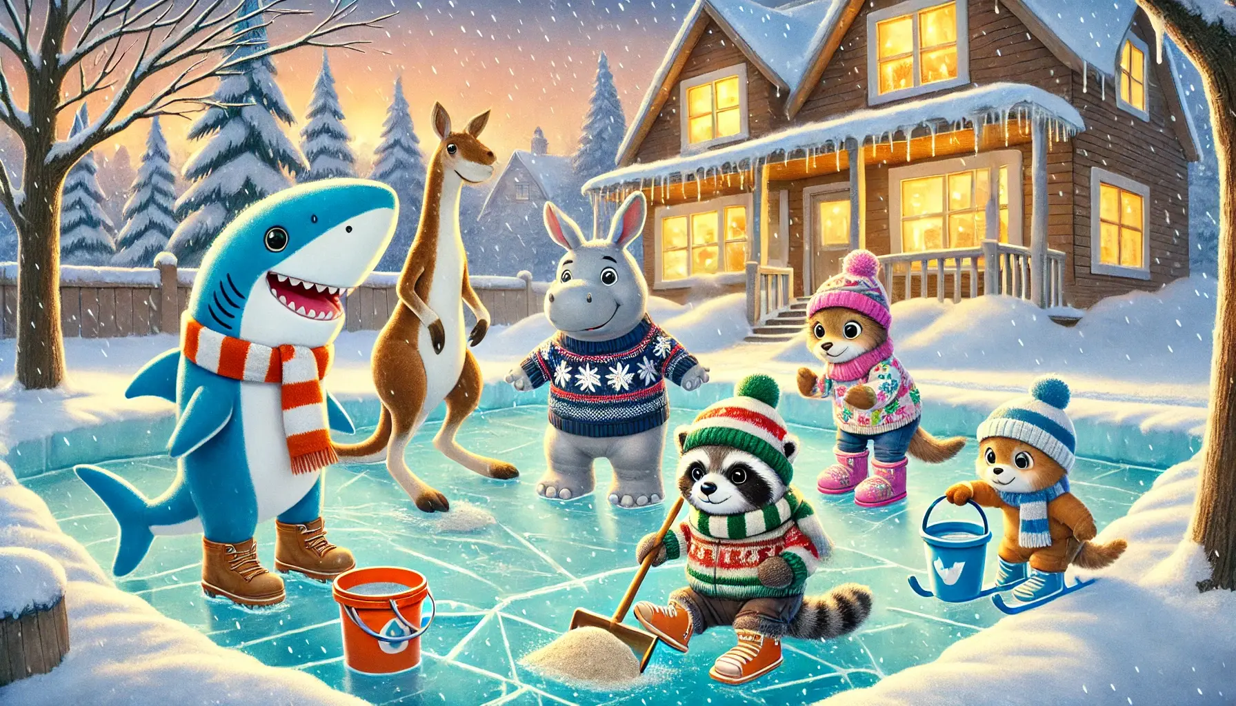 Ein frostiger Morgen voller Abenteuer