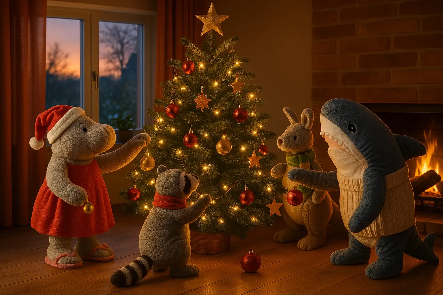 Der Tag, an dem der Baum einzieht