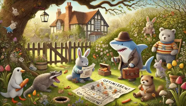 Die geheimnisvolle Schatzsuche im Frühlingsgarten